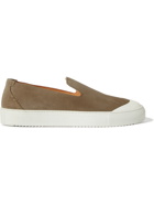 Mr P. - Larry Regenerated Suede by evolo® Slip-On Sneakers - Neutrals