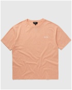 A.P.C. T Shirt New Joachim Orange - Mens - Shortsleeves