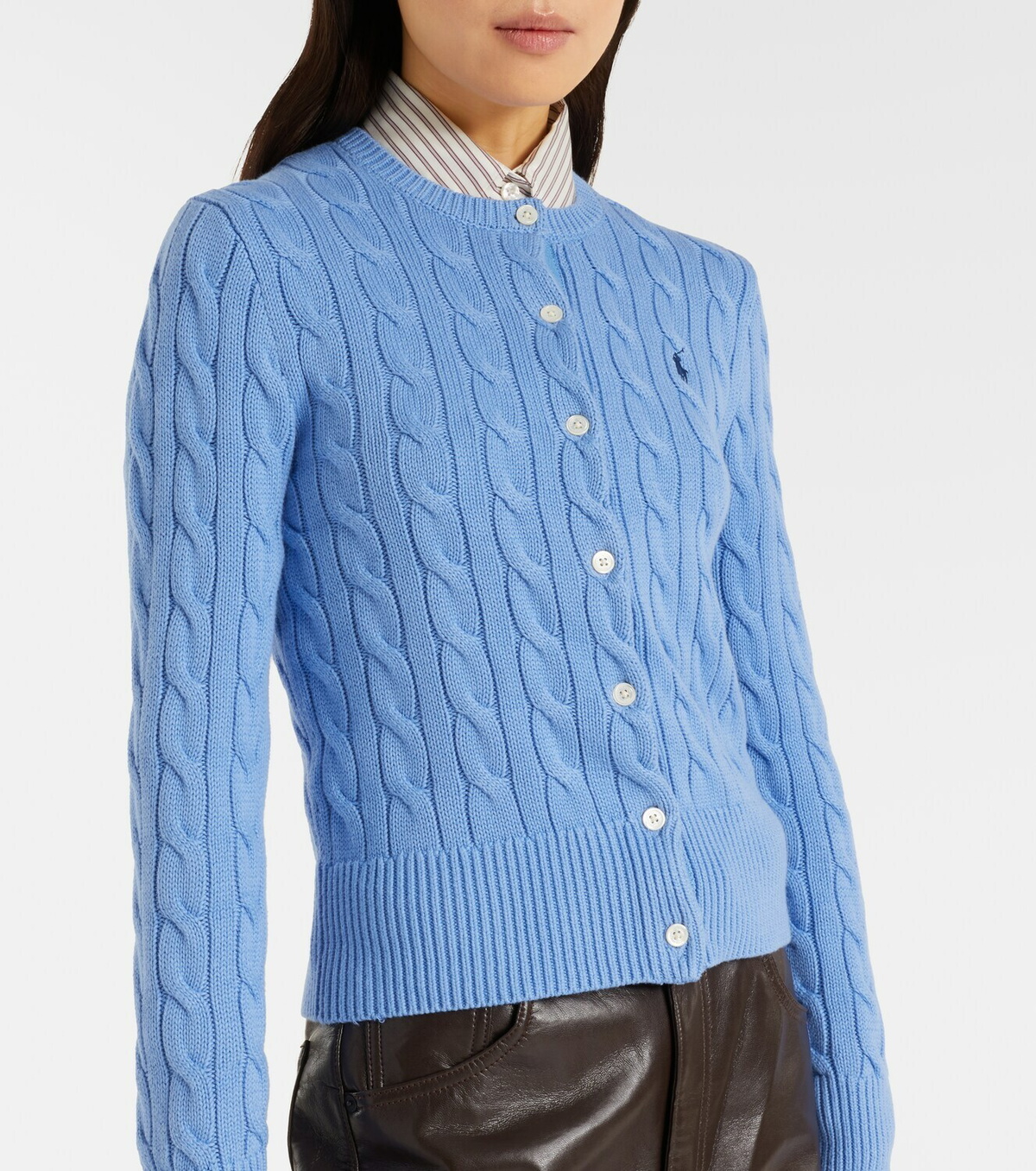 Polo Ralph Lauren Cable-knit cotton cardigan