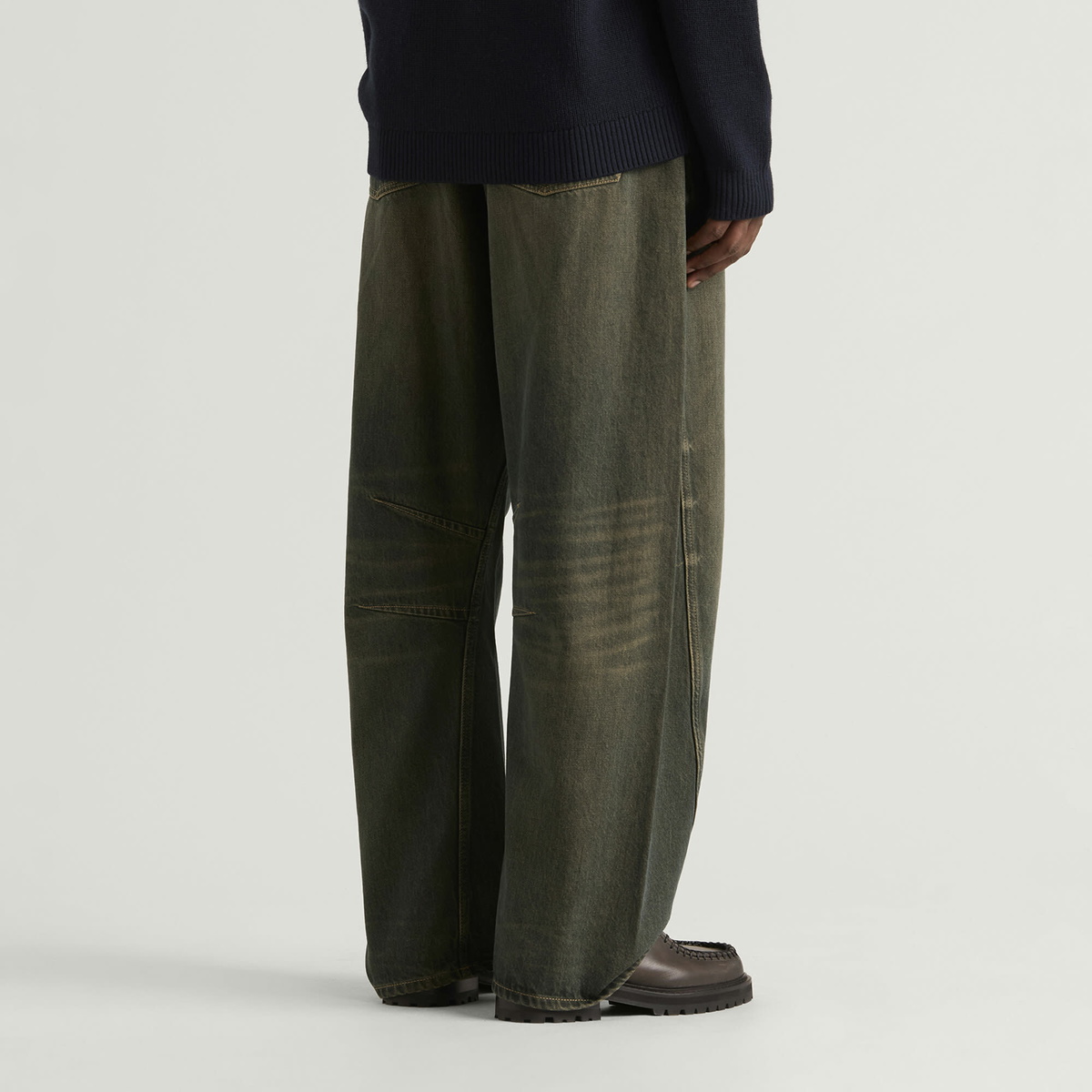 END. x Samsøe Samsøe Men's Satimo Jeans in Dark Gold Denim