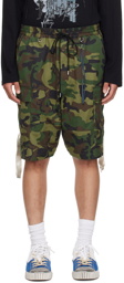 MASTERMIND WORLD Khaki Camo Shorts