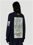 Raf Simons - Graphic Patch Sweater in Navy