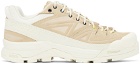 Salomon Off-White & Beige X-Alp Leather Sneakers