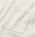Saturdays NYC - Ribbed Cotton Mock-Neck T-Shirt - Men - Off-white