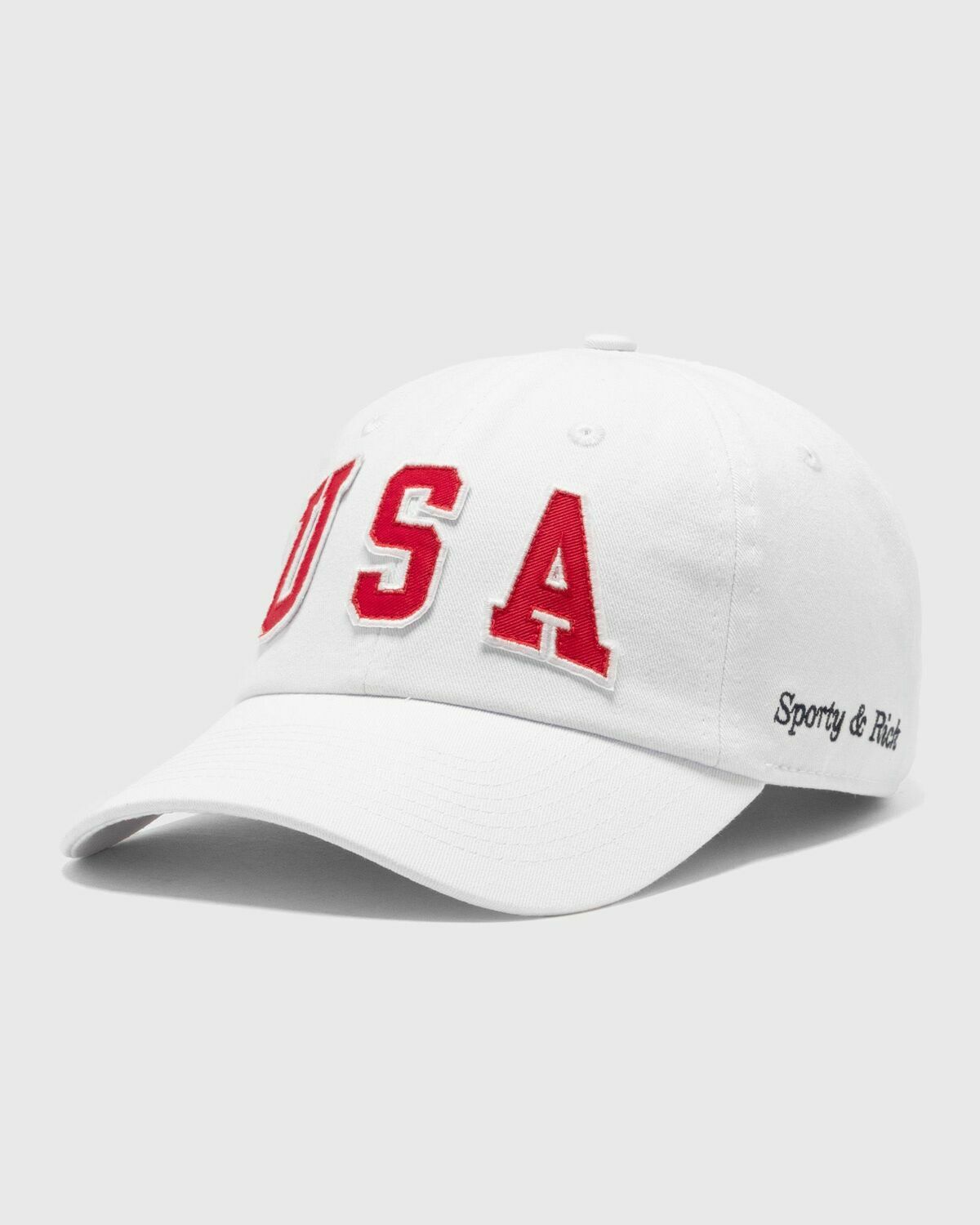 Sporty & Rich Usa Hat White Caps