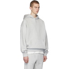 Essentials Grey Fleece Hoodie