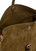 Etro Pony Medium Fringed Suede Cross-body bag - Khaki - One Size