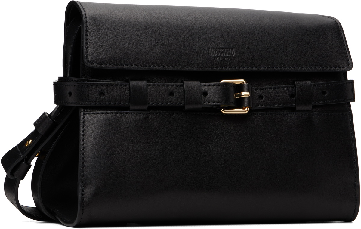 Moschino Black 'Tie Me' Bag