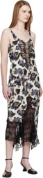 Collina Strada Multicolor Anemone Midi Dress