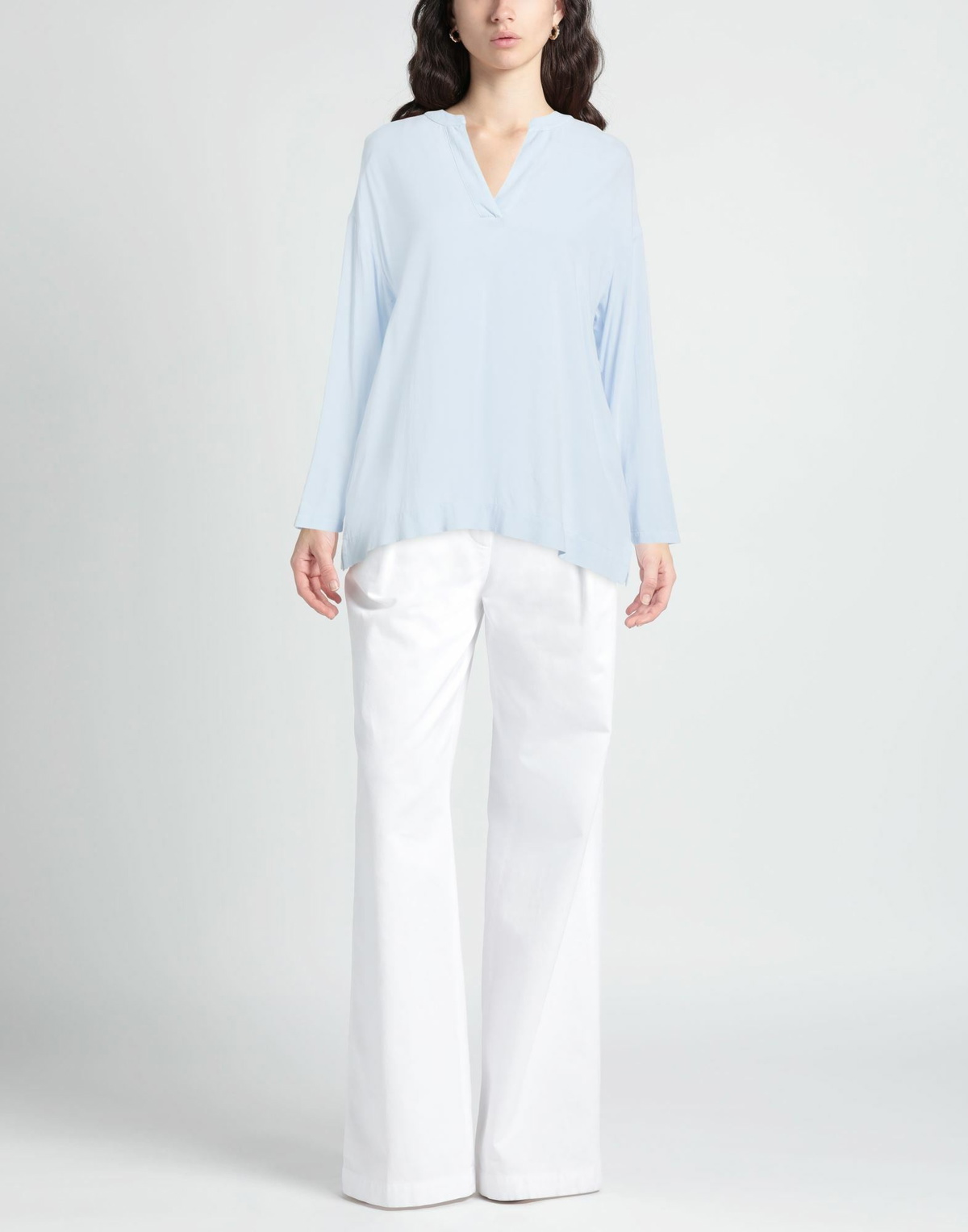 Alessia Santi Womens Top Sky in Blue