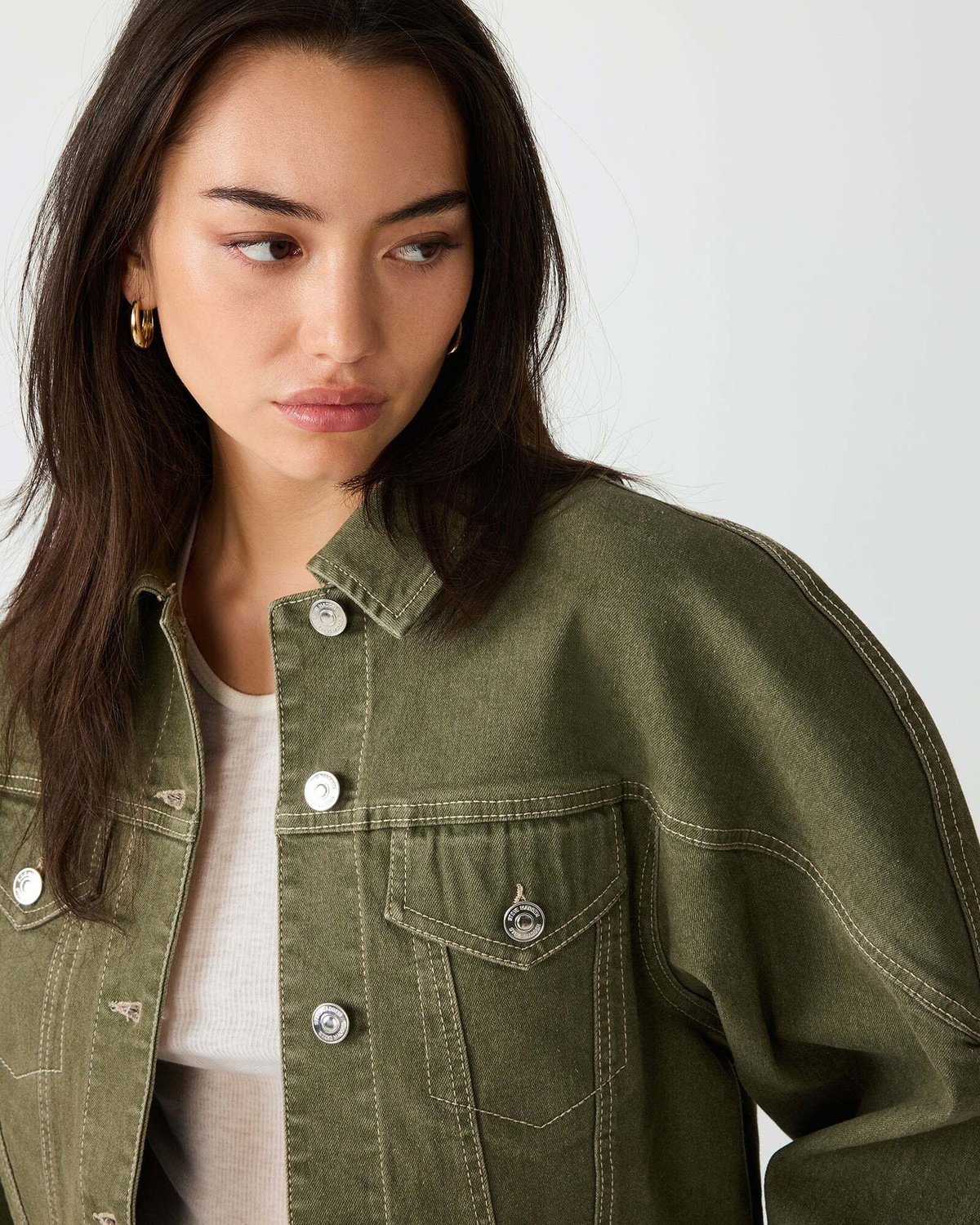 Steve Madden Covey Jacket in Green