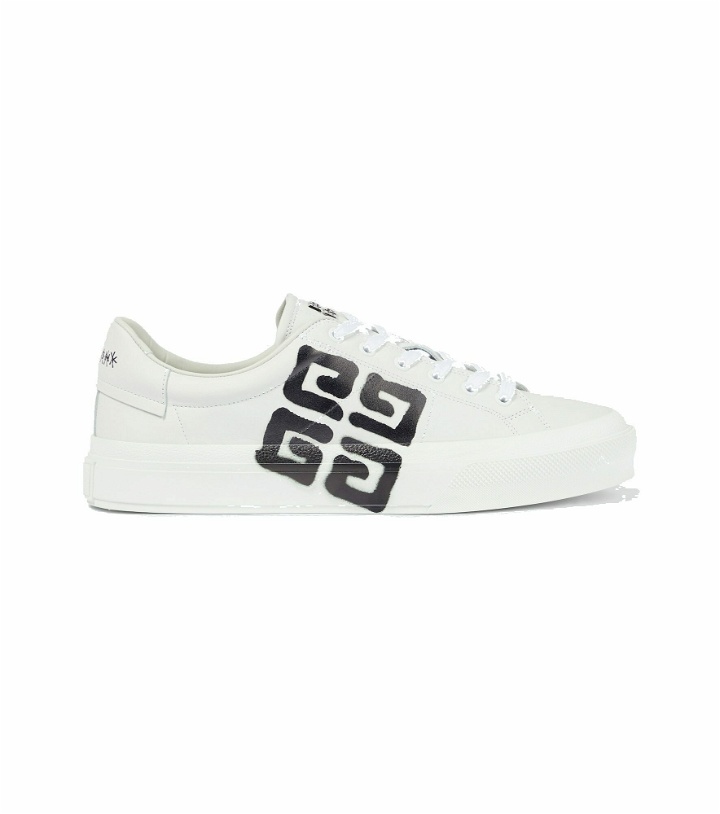 Photo: Givenchy - x Chito City Court leather sneakers