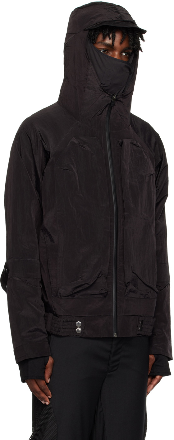 CMMAWEAR Black Zip Jacket CMMAWEAR