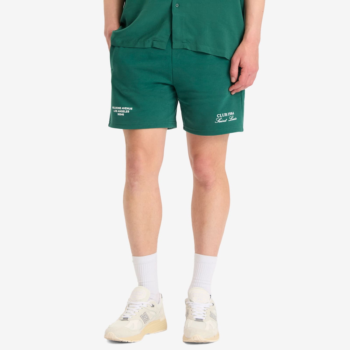 Club 1984 Men's Melrose 1984 Shorts in Forest Green