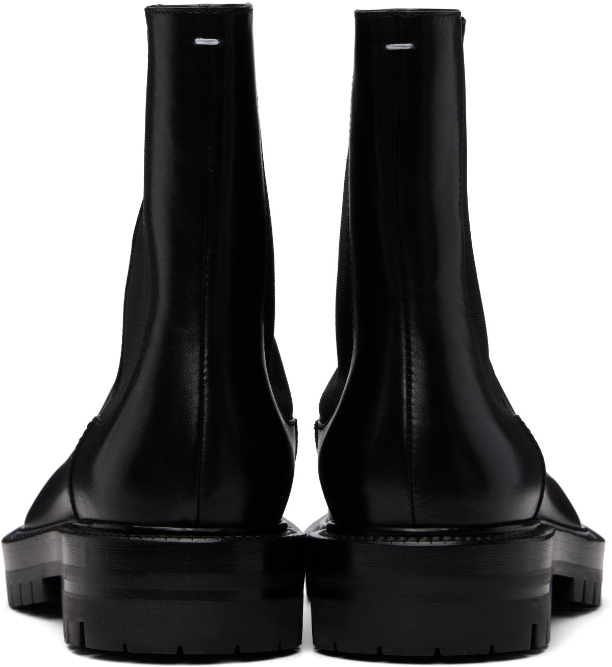 Maison Margiela Black Tabi County Chelsea Boots