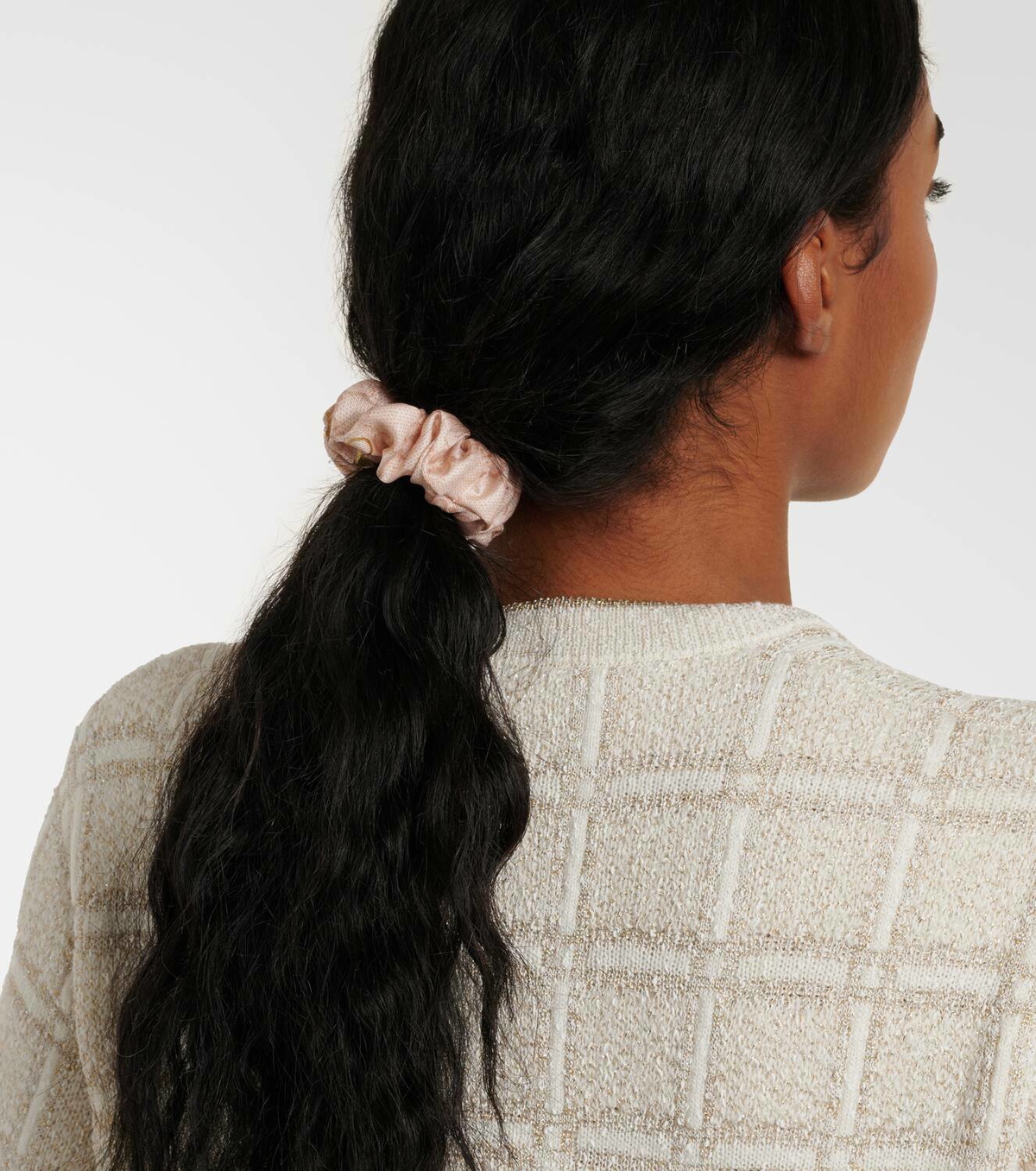 Gucci GG set of 2 silk scrunchies