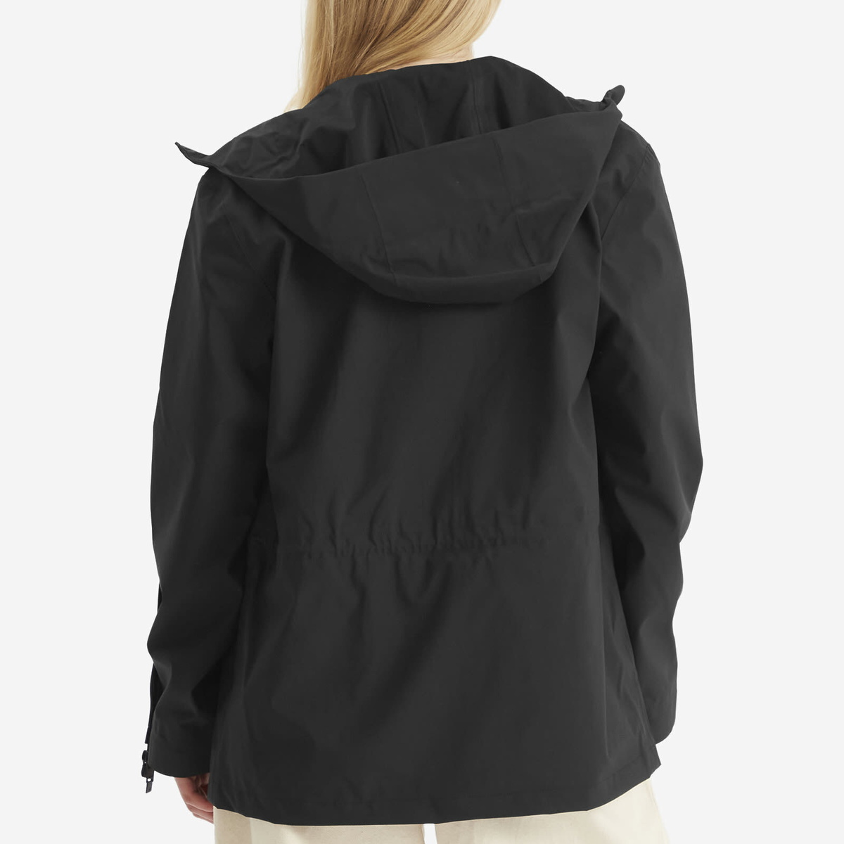 Rains Women's Suva Hardshell String Jacket in Black