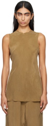 Gabriela Coll Garments Brown No.256 Tank Top
