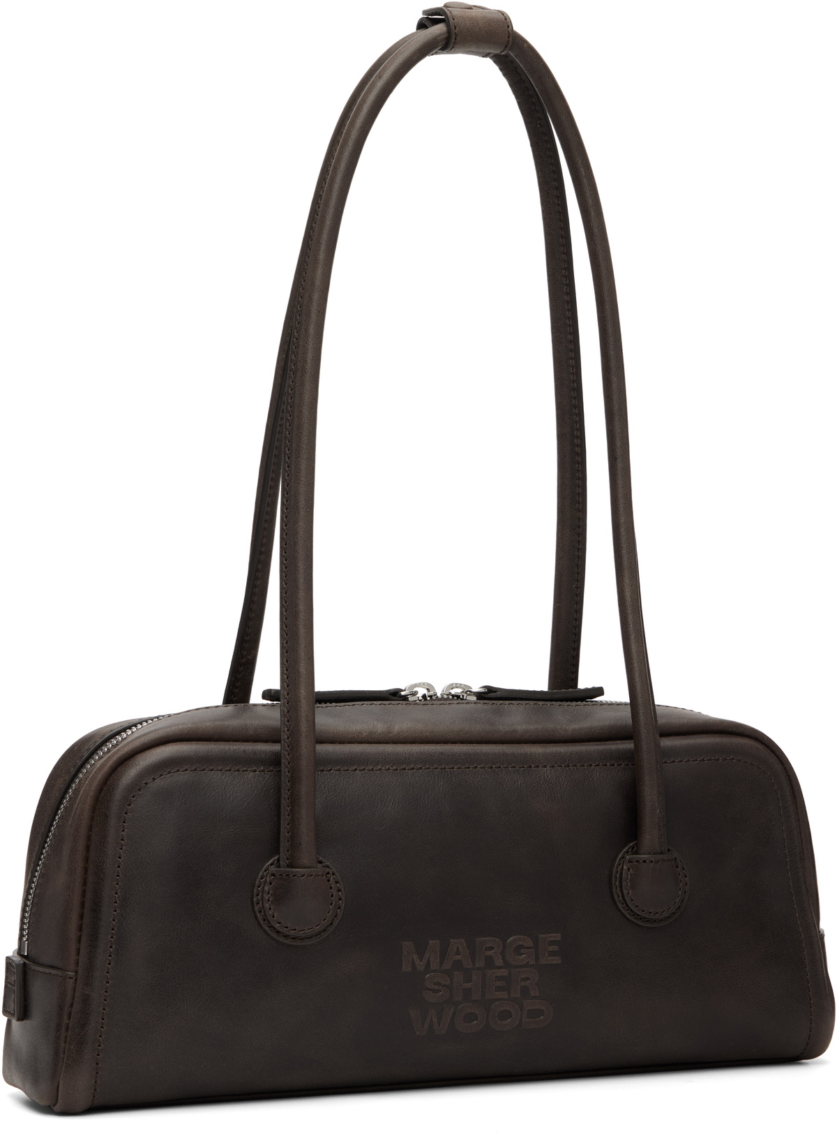 MARGESHERWOOD Brown Soft Boston EW Bag