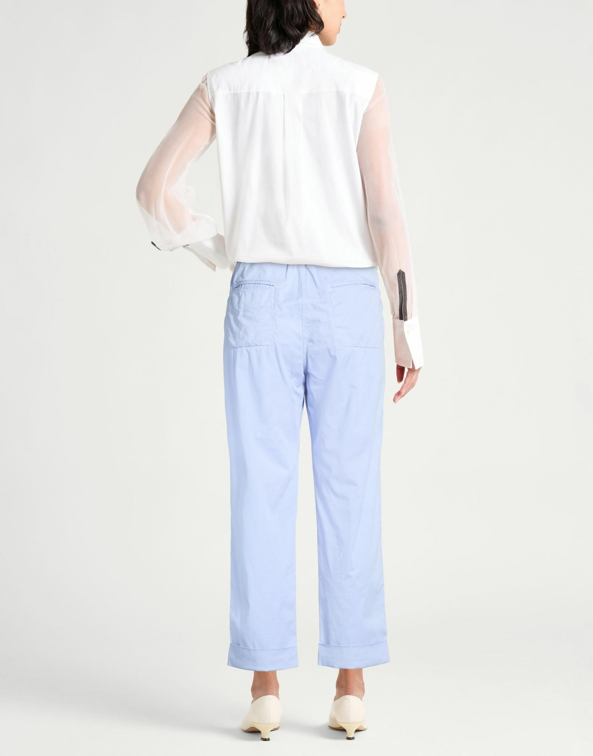 Peserico Womens Pants in Sky blue