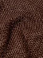 Massimo Alba - Alder Mohair and Silk-Blend Sweater - Brown