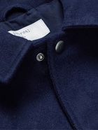 Universal Works - Mowbray Wool-Blend Felt Blouson Jacket - Blue