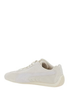 Puma speedcat Og White Low Top Sneakers With Logo Lettering On The Side And Formstrip Detail On The Side In Leather Unisex