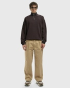 Lacoste Half zip SWEATSHIRT Brown Mens Half-Zip