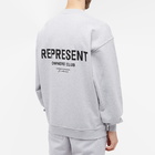 Represent Men's Owners Club Sweat in Ash Grey