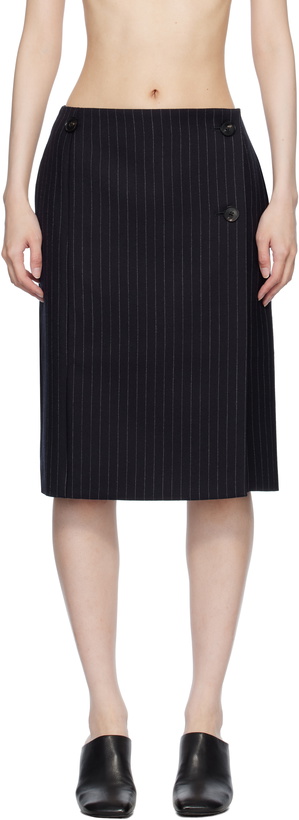 Photo: CO Navy Wrap Miniskirt