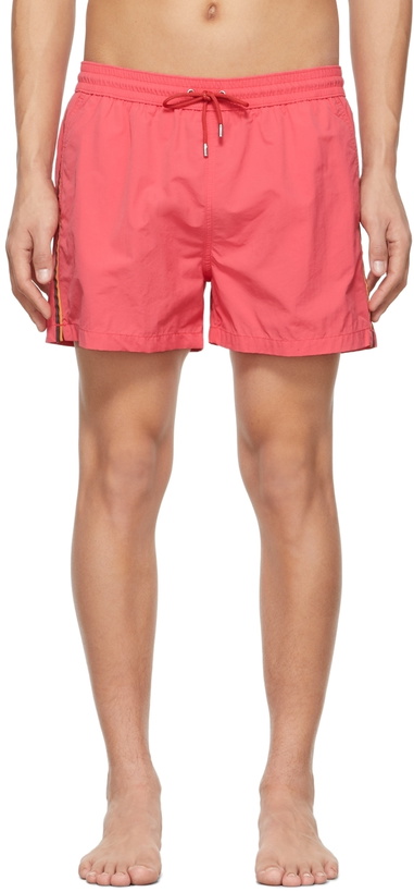 Photo: Paul Smith Pink Artist Stripe Swim Shorts