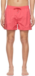 Paul Smith Pink Artist Stripe Swim Shorts