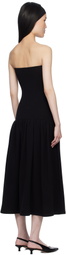 Gil Rodriguez Black 'The Tube' Dropwaist Convertible Midi Dress
