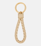 Bottega Veneta - Intreccio leather keychain