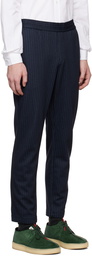 Vince Navy Stripe Trousers