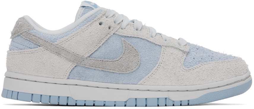 Photo: Nike Blue & Gray Dunk Low Sneakers