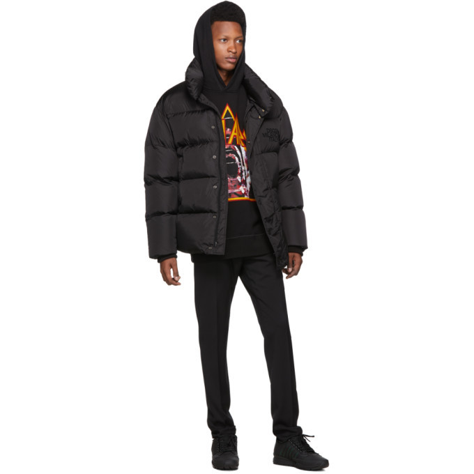 Dsquared2 Black Hooded Down Jacket