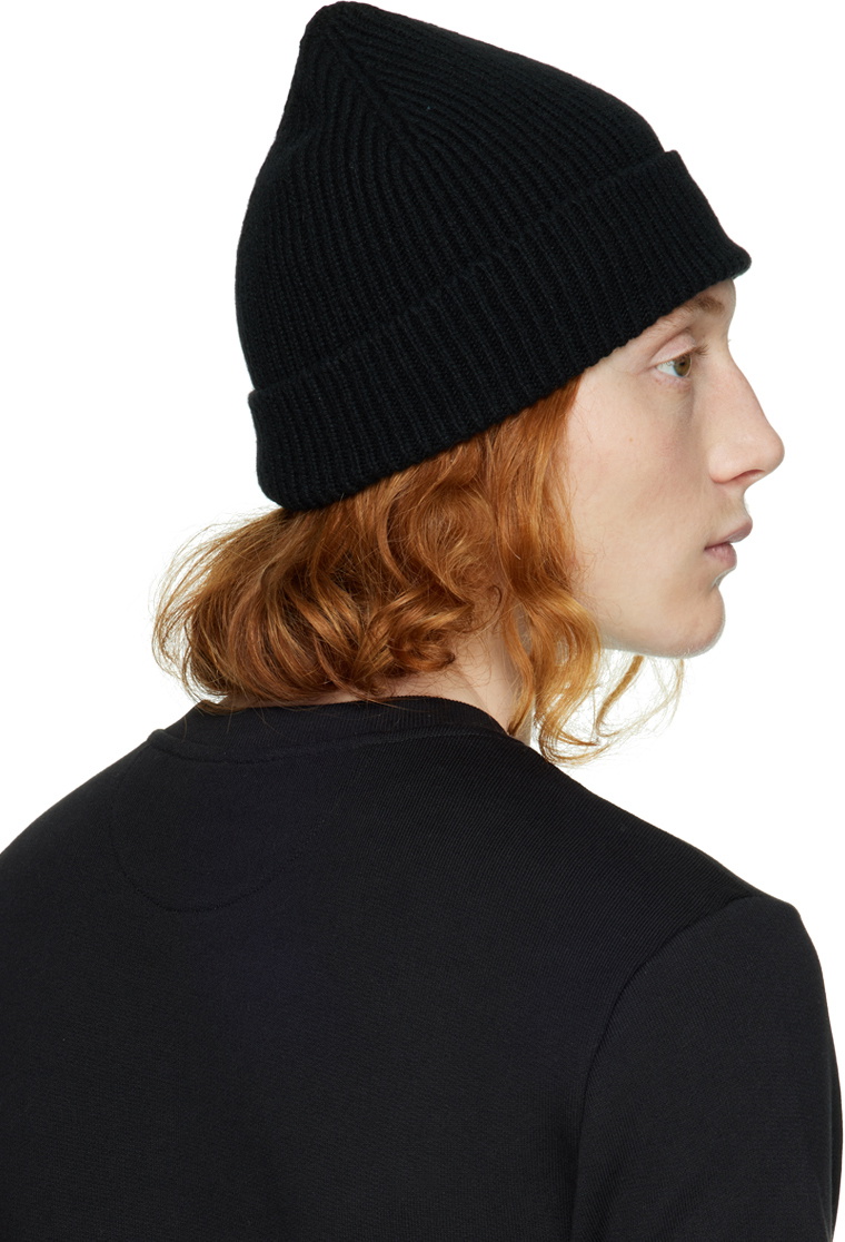Paul Smith Black Cashmere Beanie