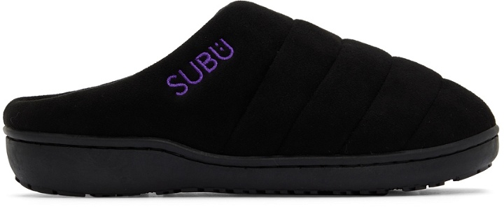 Photo: SUBU Black Quilted Light Slippers