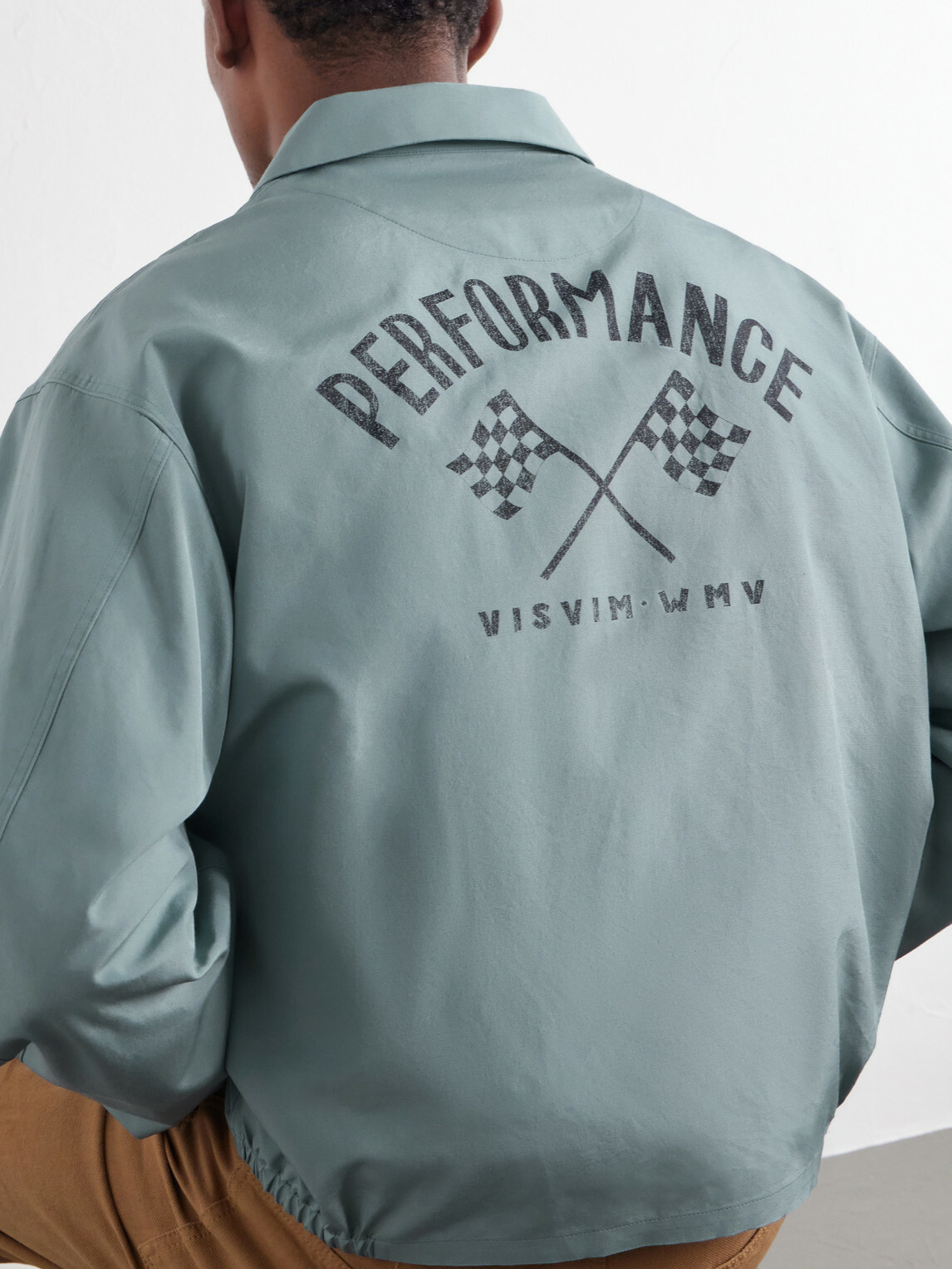 Visvim - Somer Swing Printed Silk and Wool-Blend Jacket - Green