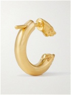 Maria Black - Terra 14mm Gold-Plated Single Hoop Earring
