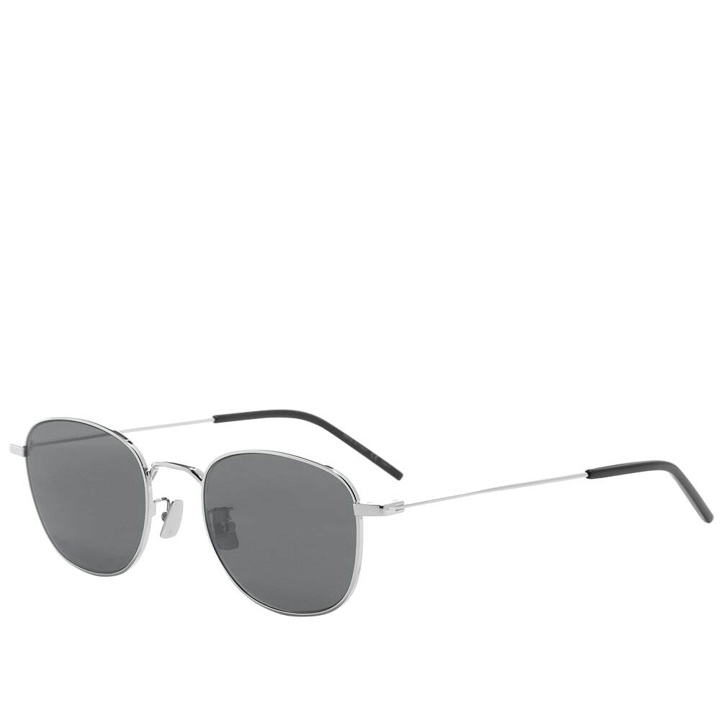 Photo: Saint Laurent Sunglasses Men's Saint Laurent SL 299 Sunglasses in Silver/Grey