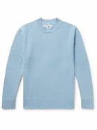 NN07 - Tony Garment-Dyed Cotton Sweater - Blue