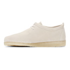 Clarks Originals Off-White Suede Ashton Derbys