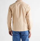 Séfr - Rami Checked Cotton and Wool-Blend Shirt - Neutrals