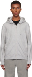 Reigning Champ Gray Midweight Terry Standard Zip Hoodie