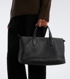 The Row Marcel leather top-handle bag