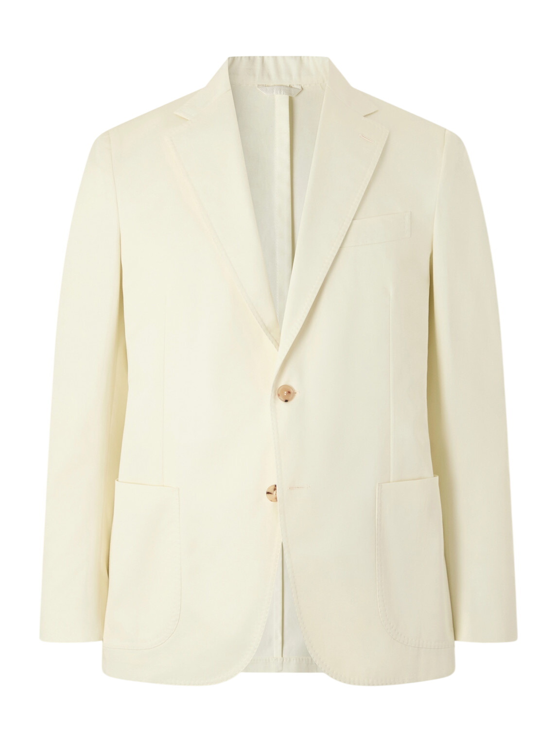De Petrillo - Double-Breasted Wool-Flannel Tuxedo Jacket