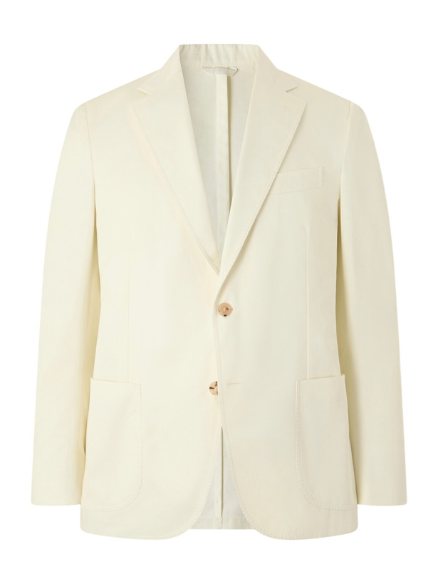 Photo: De Petrillo - Cotton-Twill Suit Jacket - Neutrals