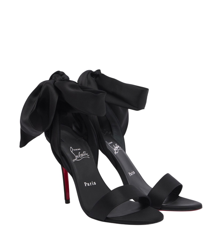 Photo: Christian Louboutin Miss Z satin sandals